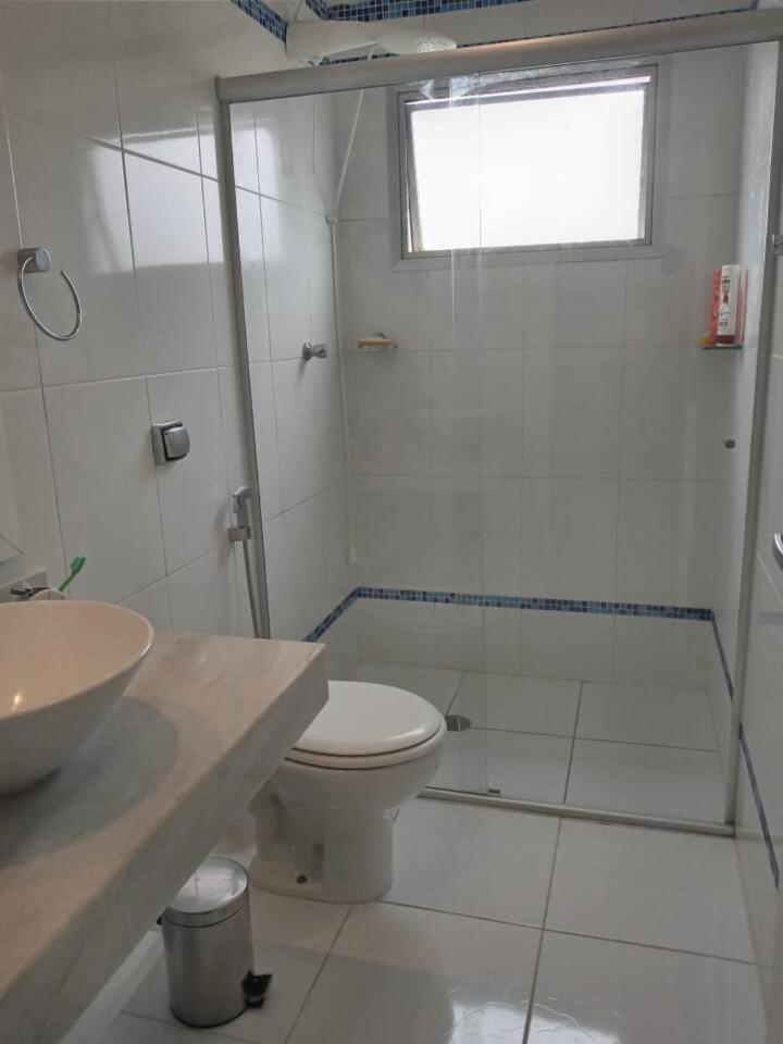 Apartamento completo na calçada da praia Apartment กัวรูจา ภายนอก รูปภาพ